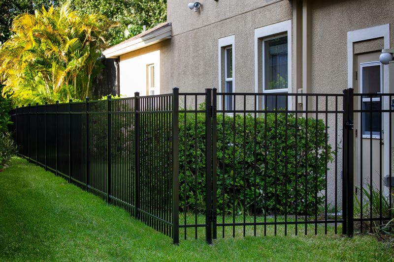 Aluminum Fence Construction in Alpharetta, GA