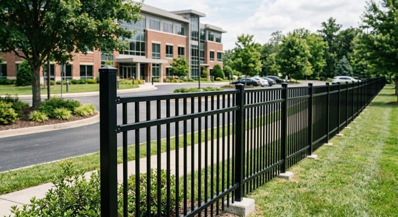 Commercial Metal Fence Service in Littleton, CO