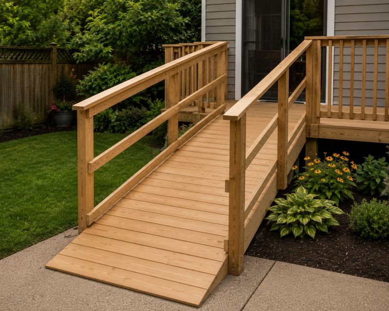 Deck Ramp Installation in Kansas City, KS