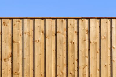 Modern Wooden Fence