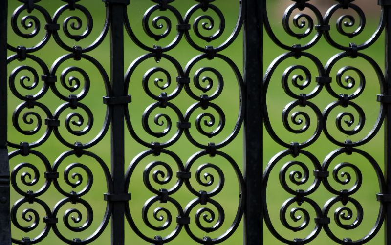 Decorative Iron Fence
