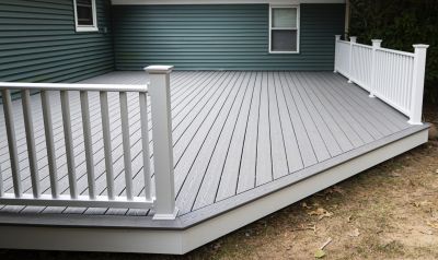 Pine Deck Installation in Boston, MA