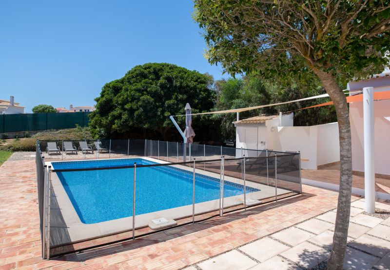 Children Playing Safely Near Pool
