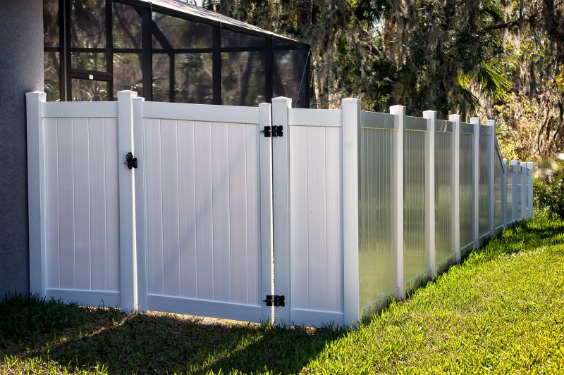 White Pvc Fence Installation in Wilmington, NC