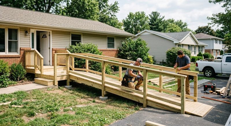 Wood Ramp Service in Kansas City, KS